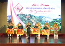 Liên hoan Nghệ thuật quần chúng LLVT Quân khu lần thứ XIII thành công tốt đẹp